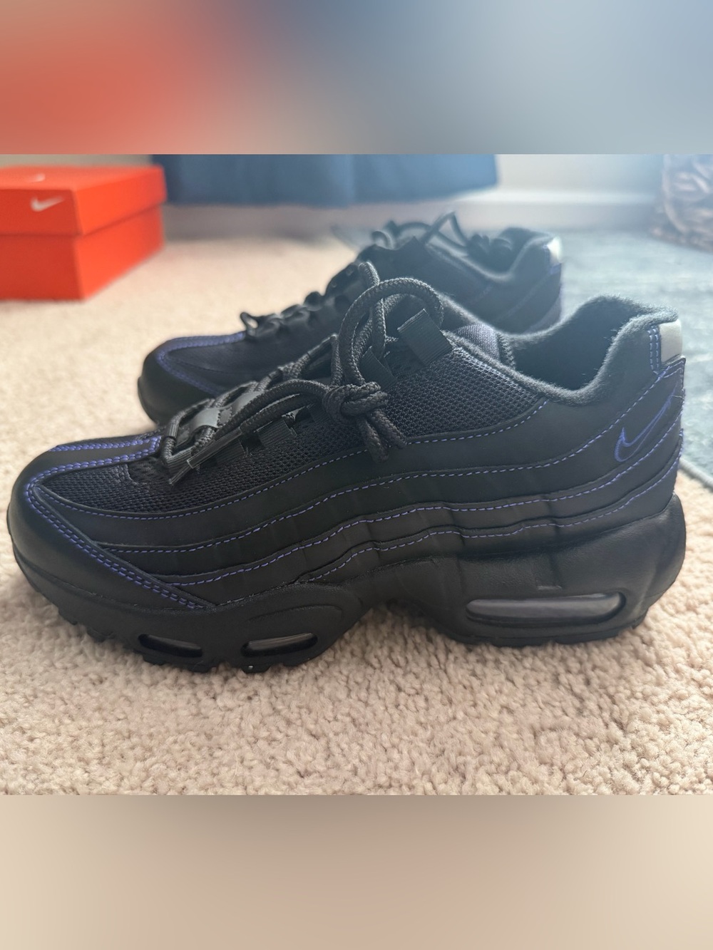 Nike Air Max 95 Recraft GS "PERSIAN VIOLET Sz 5.5